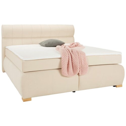 Premium Living Postelja Boxspring Madera, Krem, 160x200 Cene