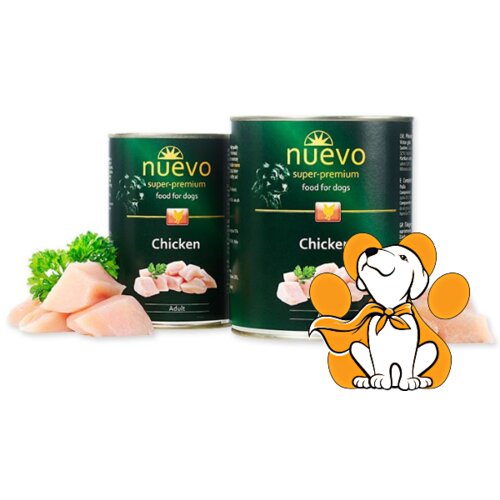 Nuevo sensitive Grain Free Chicken 800g, Visokoproteinsko Pileće Meso Cene