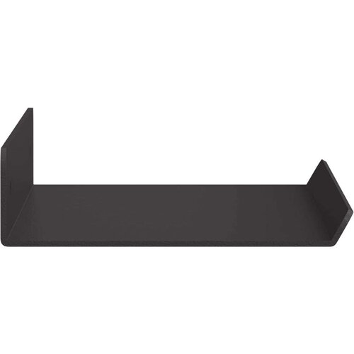  Polica na zidu s policom Zidne 3 pcs Crna 80 x 9 x 2.5 cm Slike