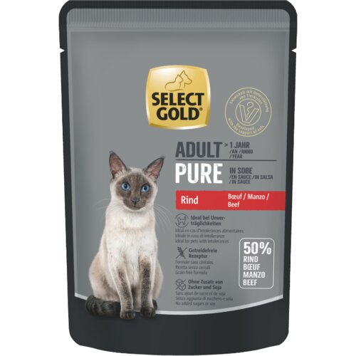 Select Gold Cat Adult govedina u umaku 85 g Cene