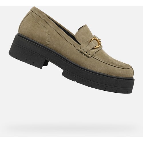 Geox Beige women's moccasins Spherica EC7 - Women's Cene