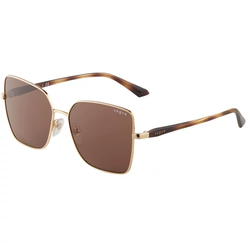 VOGUE Eyewear Sunčane naočale '0VO4199S' konjak / tamno smeđa / zlatna