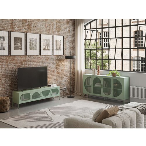 Marckeric Mentol zelena TV komoda 180x50 cm Tayra &amp;ndash; Slike