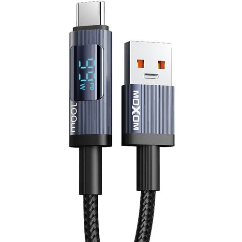 Moxom usb data kabl LX-CB882 100W type-c/ 1.2m/ crna Cene