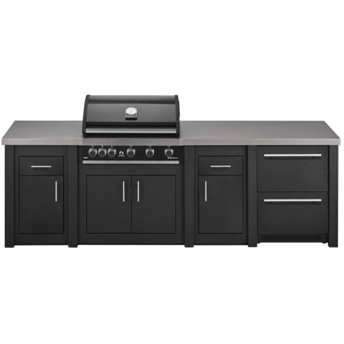 Grandpro Letna kuhinja 286 ALU Series - Graphite + Maxim [SGMA3NFDD1] Cene