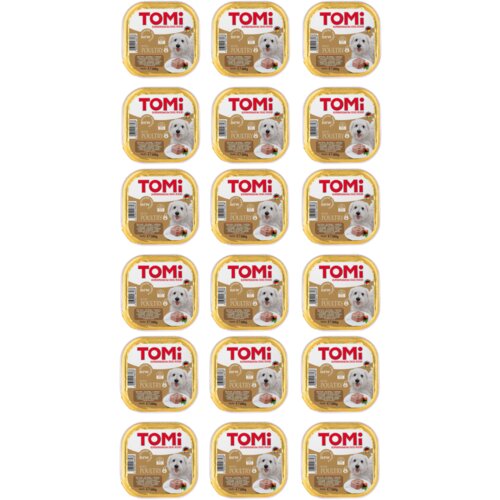 Tomi pašteta za pse, živina, 300g, 18kom Slike