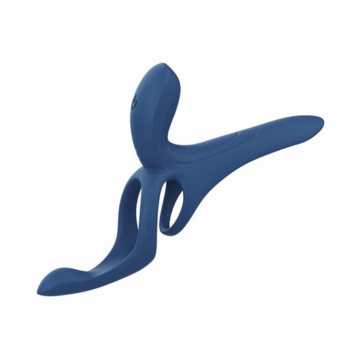 HoneyPlayBox - Pleasure Pivot App-controlled Couples Vibrator Blue Slike