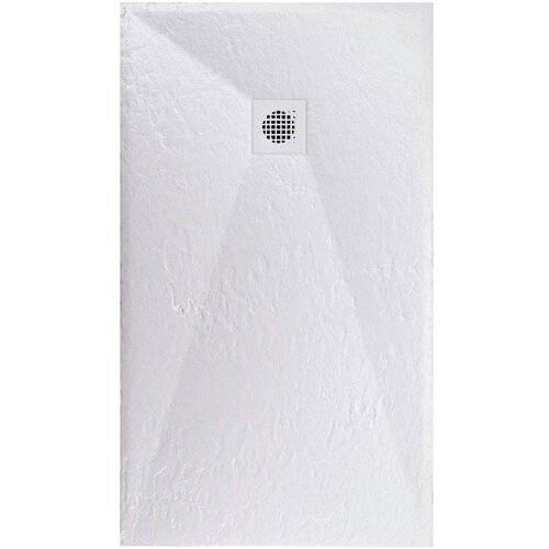 Astral lithos tuš kada 140x80 - liveni mermer bela Cene