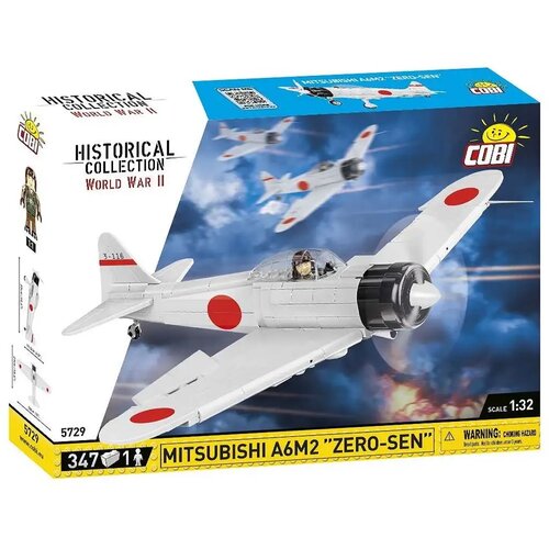 Cobi Toys COBI: Mitsubishi A6M2 Zero-Sen konstrukcijska igračka avion (5729) Slike