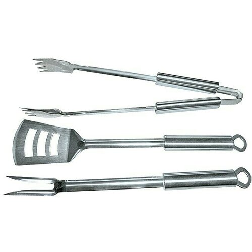GRILLSTAR Pribor za ro&amp;scaron;tilj (3 -dij., Plemeniti čelik) Slike