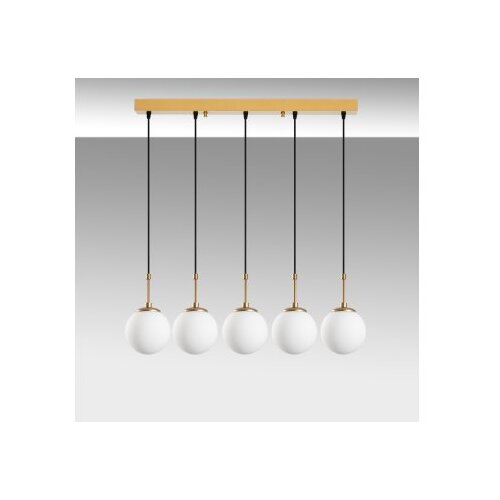 Opviq Luster Orbital-15-14022, 80x15x115cm, IP20, zlatno-bijele boje Slike