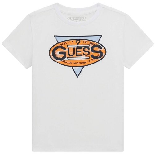 Guess T SHIRT Bijela Slike