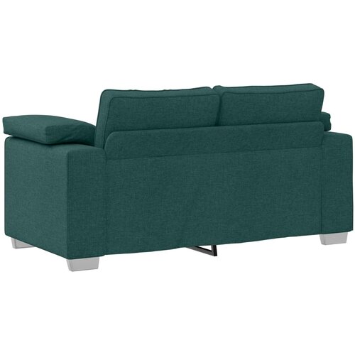 SOFA 3 pcs Tamnozelena 219 x 80 x 82 cm Platnasta tkanina Slike