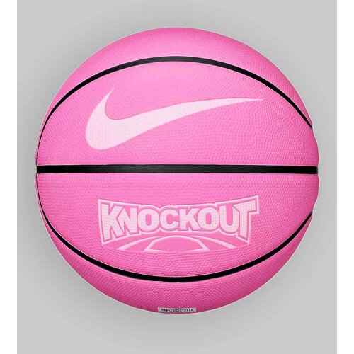 Nike Knockout Deflated Ko&amp;scaron;arkarska žoga playful pink / blk / pink Slike