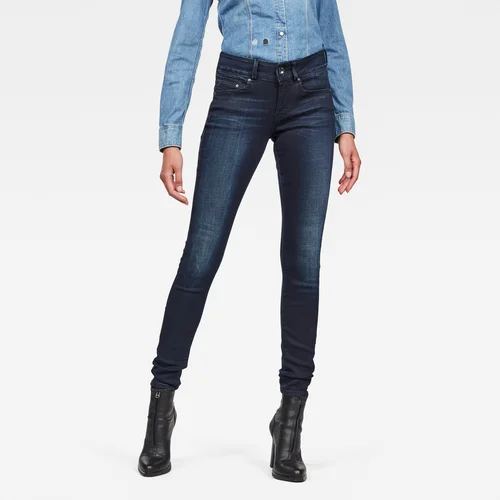 G-star Jeans - Midge Cody Mid Skinny Wmn Dark Blue