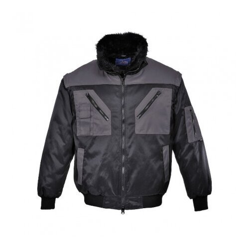 MONSUN Jakna postavljena pilot 2u1 crna vel.xxxl ( 55009 ) Cene