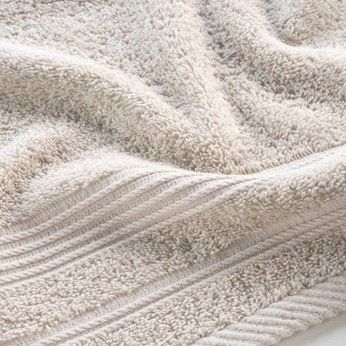 Douceur d int&amp;eacute;rieur Bež pamučan ručnik od frotira 30x50 cm Tendresse &amp;ndash; Slike
