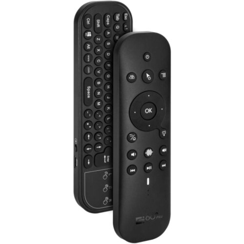 Gembird GMB-G60S pro bt air mouse 2.4GHz wireless bt connection gyroscope voice remote control,mini keyboard Cene