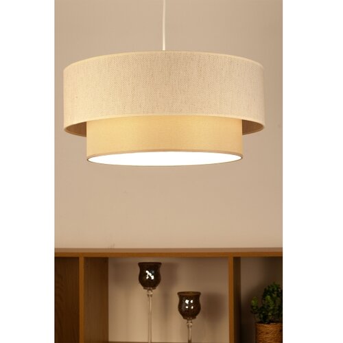  Visilica na sajli NATIA 1xE27/60W/230V prečnik 45 cm krem Slike
