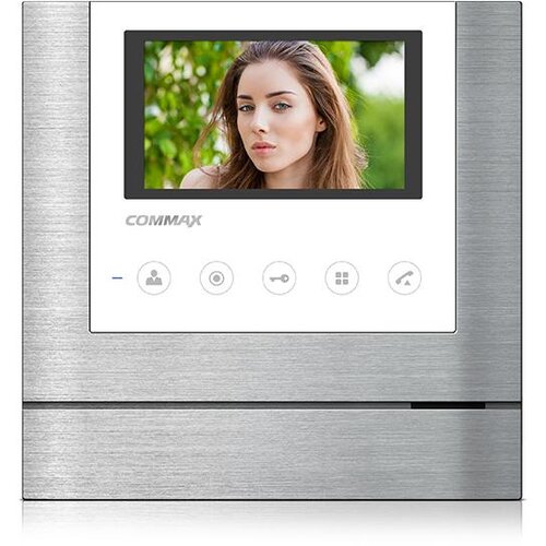 Commax CDV-43MD bijeli - verzija 17-30Vdc - videofon 4.3", CVBS, handsfree, 2 ulaza Cijene