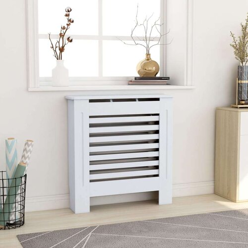  Pokrov za radijator mdf bijeli 78 cm Slike