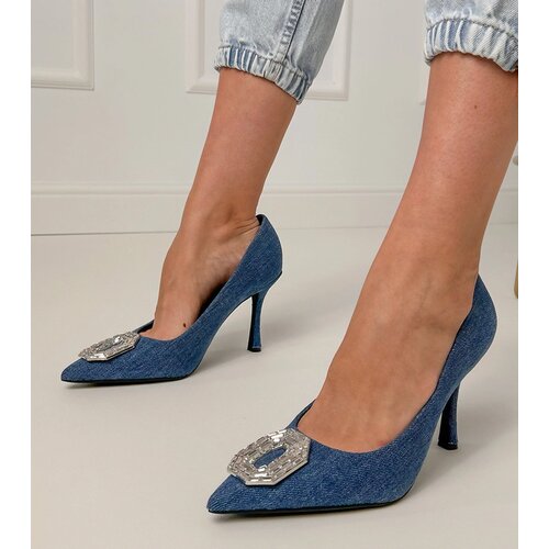  Jeans stilettos with rhinestones Eleda Cijene