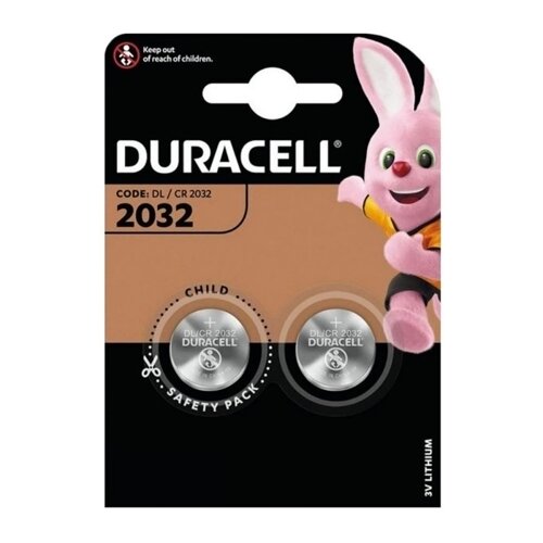 Duracell gumbne celice CR 2032 3 V 2 kos 220 mAh litij Elektro 2032, (20430593) Cene