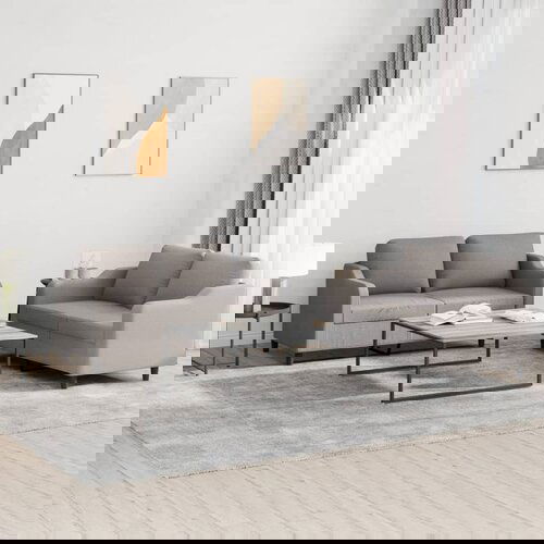 vidaXL Sedežna garnitura 2-delna z blazinami taupe blago Cene