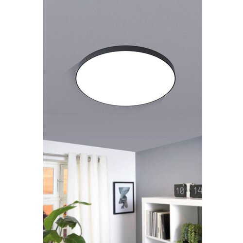 Eglo Zubieta-a stropna/1, led, 36w, prom 495, dimabilna, sa daljinskim,crno/bijela Cene
