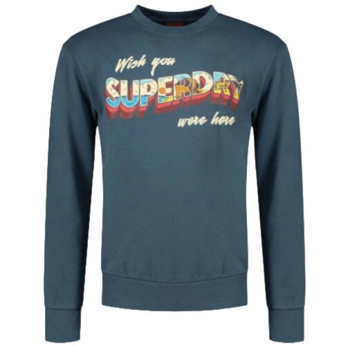 Superdry Puloverji - Modra Slike