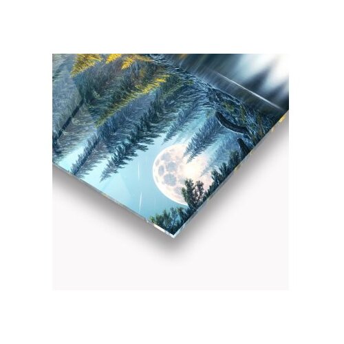 WALLXPERT dekorativna slika od kaljenog stakla secluded 30 x 43 Slike