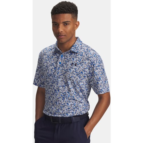 Under Armour Men&amp;#039;s T-shirt UA Playoff 3.0 Printed Polo-BLU - Men&amp;#039;s Slike
