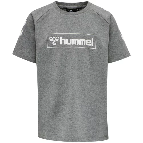 Hummel Funkcionalna majica pegasto siva / bela