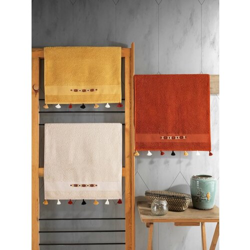 L'essential Maison Frotirne bombažne brisače v kompletu 3 ks 50x90 cm Asorti – Cene