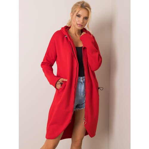 RUE PARIS Sweatshirt-RV-BL-4858-1.99P-red Cene