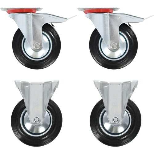 vidaXL Kolesa 4 kosi 160 mm, (21036044) Cene