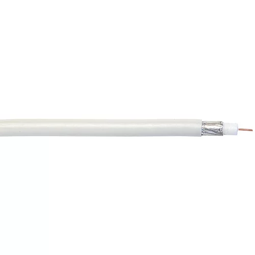 Koaksijalni kabel 75070 (20 m, Mjera zaštite: 75 dB, Bijele boje)