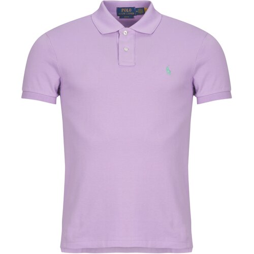 Polo Ralph Lauren POLO AJUSTE SLIM FIT EN COTON BASIC MESH Ljubičasta Cijene