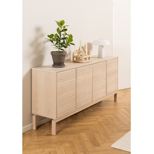 Actona Nizka komoda v hrastovem dekorju v naravni barvi 180x80 cm Linley &amp;ndash; Slike