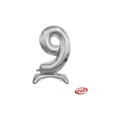  Balon broj sa stalkom 9 Slike