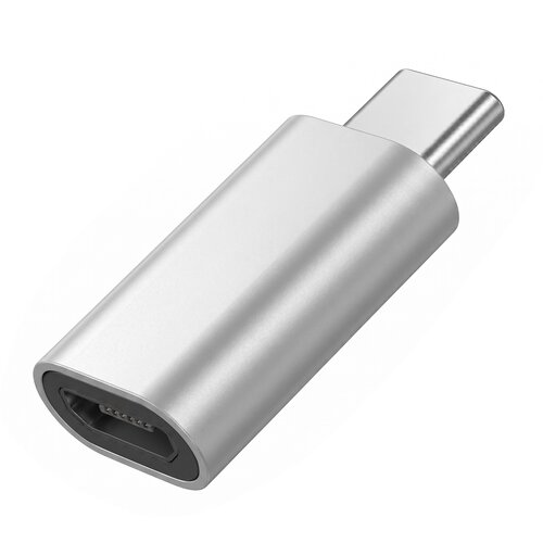 Blue Star OTG Pretvornik iz Ženskega Micro-USB v Mo&scaron;ki USB-C Adapter, Srebrna, (5000276809) Cene