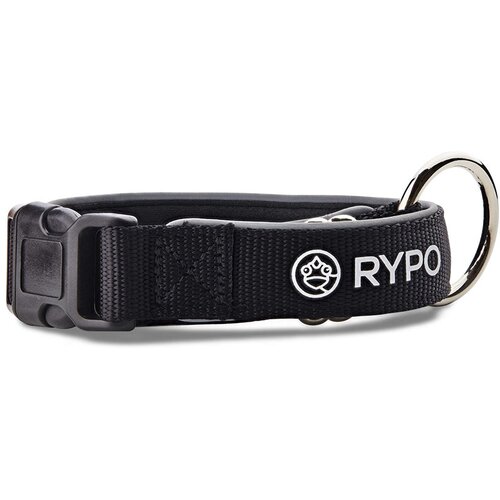  Ogrlica za pse Nylon Rypo - crna , S Slike