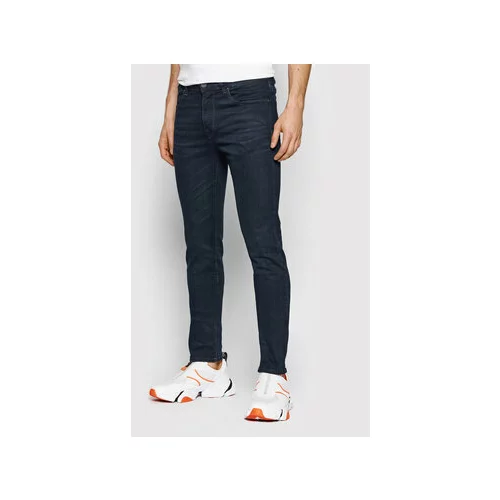 Selected Homme Jeans hlače Leon 16069648 Mornarsko modra Slim Fit