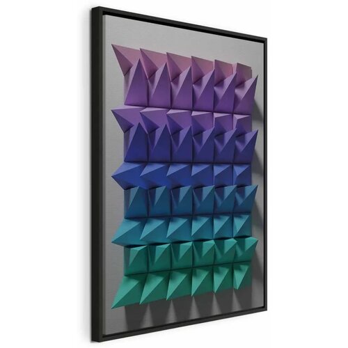  Slika - Uniform Motion (1 Part) Vertical 80x120 U crnom drvenom okviru Cijene