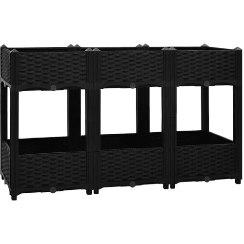  Povi&amp;scaron;ena gredica 120 x 40 x 71 cm od polipropilena Slike