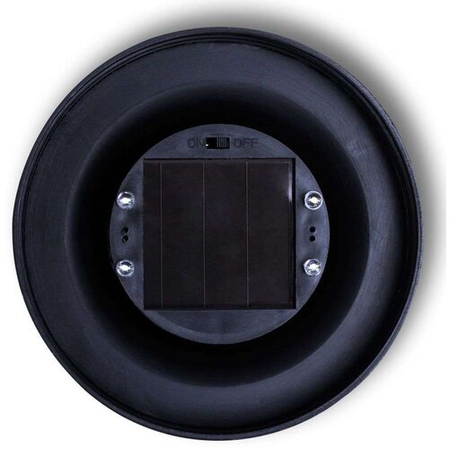 VidaXL vrtne solarne led okrogle lučke 30cm za osvetlitev poti 2kosa s konico Slike