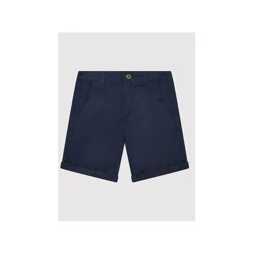 United Colors Of Benetton Kratke hlače iz tkanine 4BE7C900C Mornarsko modra Regular Fit