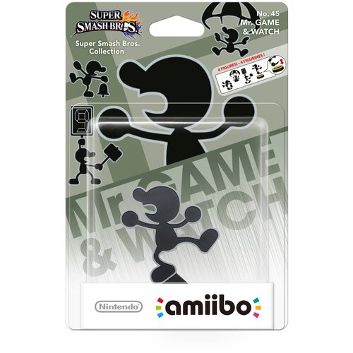 amiibo Mr Game & Watch &scaron;tevilka 45 (Super Smash Bros) Cene