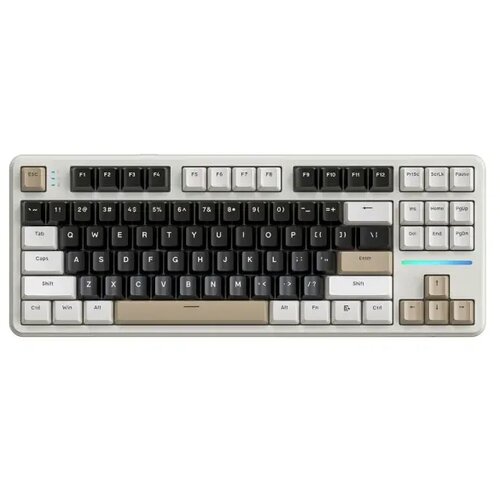  bežična gaming tastatura X87 Mehanička/TriMode/4000mAh/Hot swap/cheese white Slike
