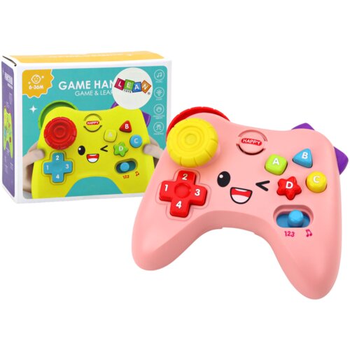  Interaktivni joystick za bebe sa zvučnim i svjetlosnim efektima - rozi Cijene